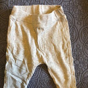 VGUC Monica + Andy Classic Leggings, Light Gray, 3-6 mo.
